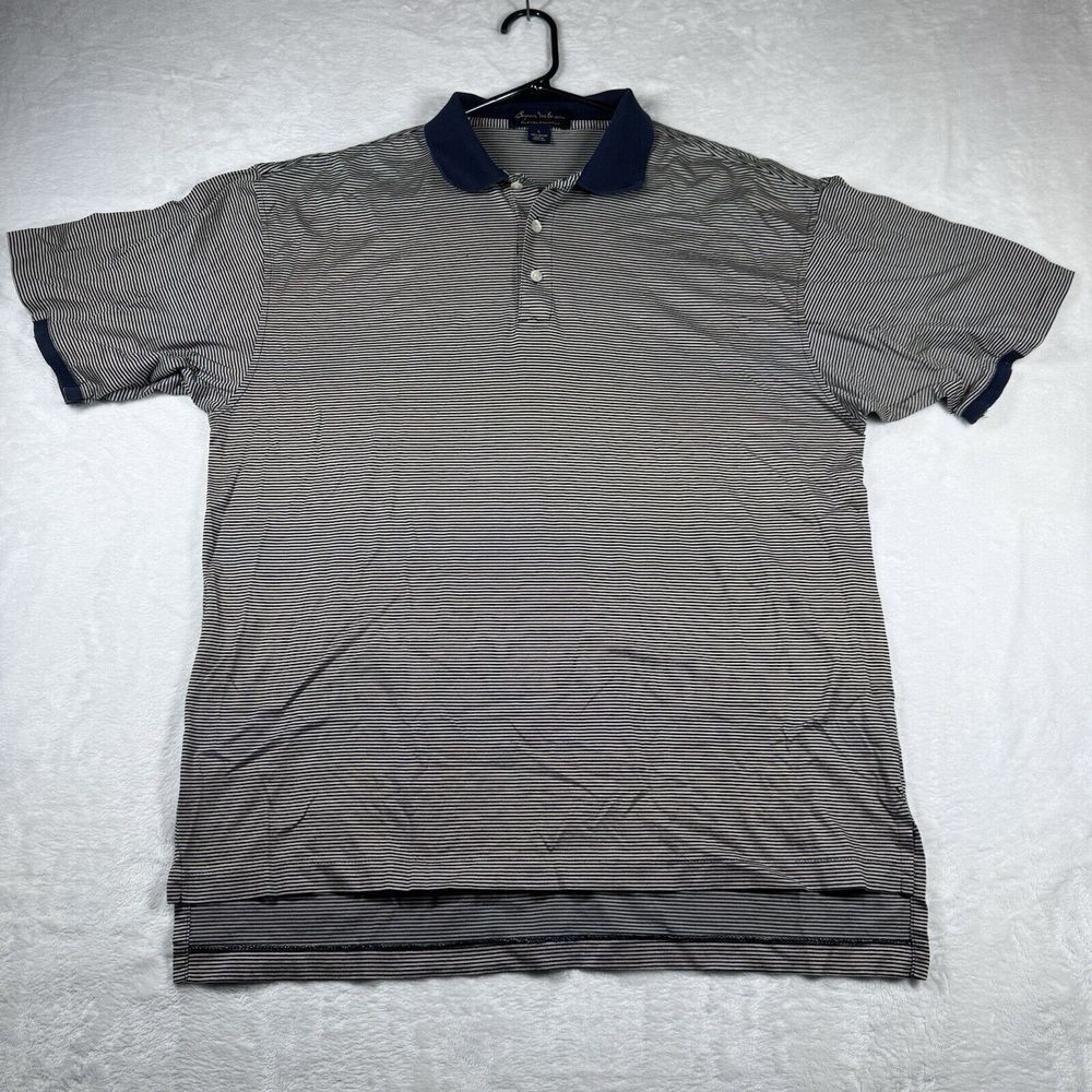 Byron Nelson‎ Shirt Mens Large Polo Polyester Blend Dri Way